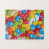 Puzzle Jelly Beans, Rainbow Coloured & Sweet (Horizontal)