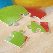 Puzzle Jelly Beans, Rainbow Coloured & Sweet Candy (Côté)