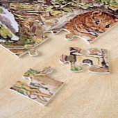 Puzzle Jemima Puddle Duck se promener avec M. Fox (Côté)