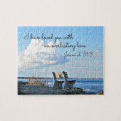 Puzzle Jérémie 31:3 Je vous ai aimés avec un éternel (Horizontal)