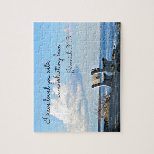 Puzzle Jérémie 31:3 Je vous ai aimés avec un éternel (Vertical)