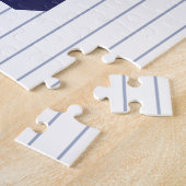 Puzzle Jersey de baseball avec nom et numéro personnalisé (Côté)