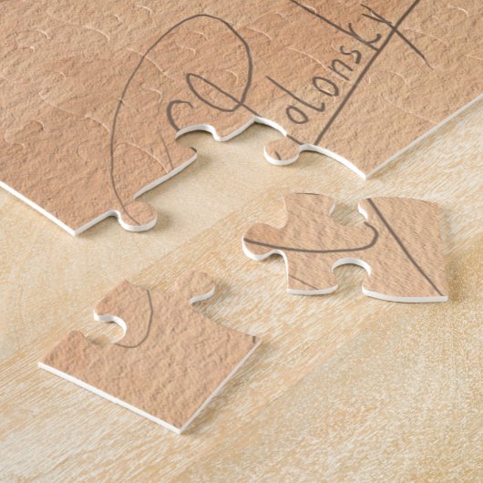 Puzzle Jérusalem David Vieille Ville Peinture Paysage Art (Côté)