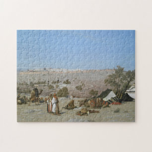 Puzzle Jérusalem du mont des Oliviers 1880