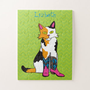 Puzzle Jester le chat Kids Personnalisé