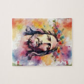 Puzzle Jésus aquarelle (Horizontal)
