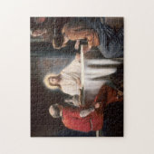 Puzzle Jésus-Christ à la Cène à Emmaus par Carl Bloch (Vertical)