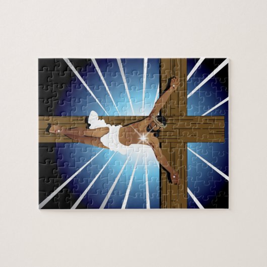 Puzzle Jésus-Christ abstrait (Horizontal)