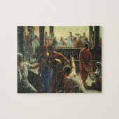 Puzzle Jésus Christ au Mariage de Cana, Eau dans le vin (Horizontal)