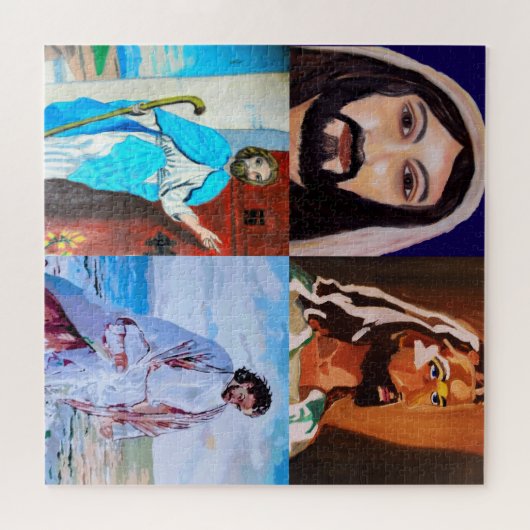 Puzzle JESUS CHRIST collage (Horizontal)