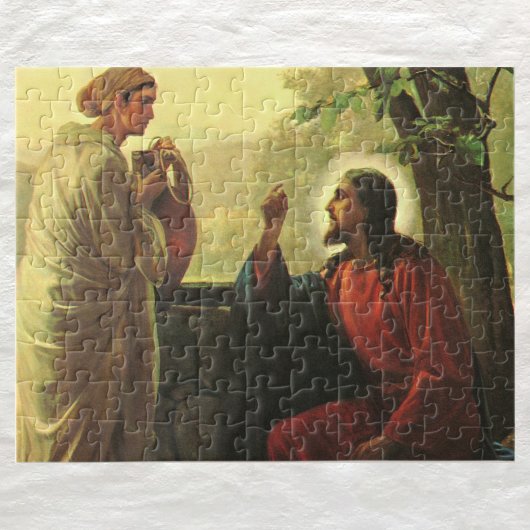 Puzzle Jésus Christ et le Bon Samaritain dans le Puits