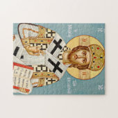 Puzzle Jesus Christ Holding the Gospels Orthodox Icon     (Horizontal)