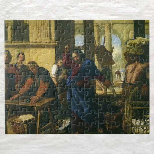 Puzzle Jésus Christ Nettoyage du Temple
