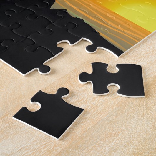 Puzzle Jésus-Christ noir (Côté)