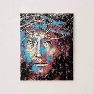 Puzzle Jésus-Christ portant une couronne d'épines Peintur