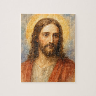 Puzzle Jésus Christ Religieux Coloré Religion Église