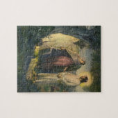 Puzzle Jésus Christ ressuscité par la tombe par ML Greer (Horizontal)