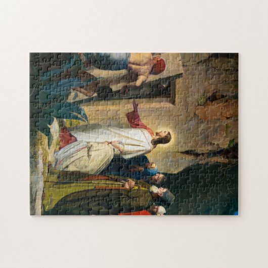 Puzzle Jésus de Lazare par Carl Bloch (Horizontal)