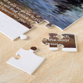 Puzzle Jésus et Citations sur l'Ouverture des Portes (Côté)