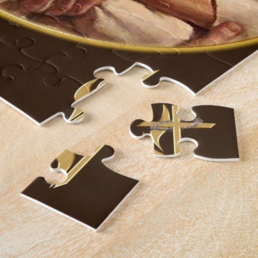 Puzzle Jésus et enfant (Côté)