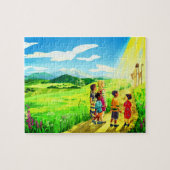 Puzzle Jésus Et Petits Enfants Puzz ; e (Horizontal)