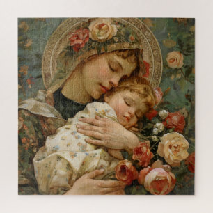 Puzzle Jésus et Sainte Marie Impressionnisme