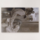 Puzzle Jésus Lave les pieds de ses disciples (Horizontal)