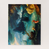 Puzzle Jésus marchant sur la mer de Galilée Paul Bril 159 (Vertical)