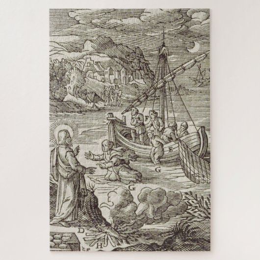 Puzzle Jésus marchant sur l'eau (Vertical)