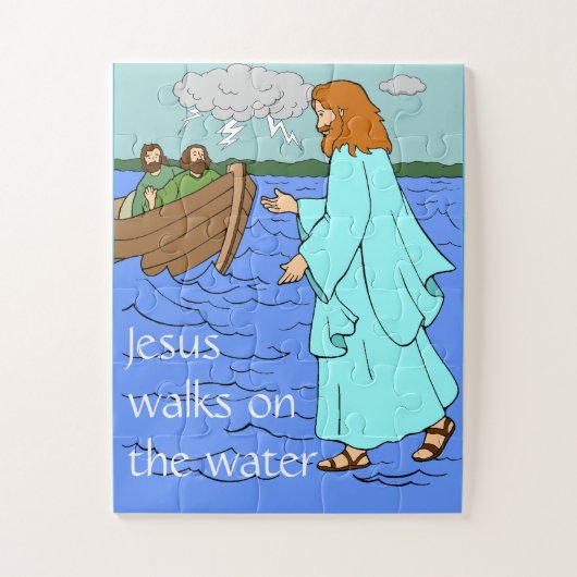 Puzzle Jésus sur l'eau (Vertical)