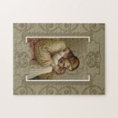 Puzzle Jésus tenant l'enfant de jeune fille (Horizontal)