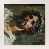 Puzzle Jésus triste dans la Couronne (Horizontal)