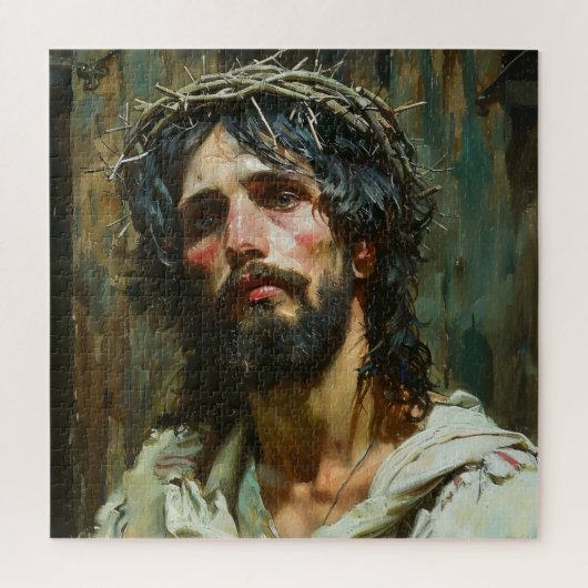 Puzzle Jésus triste dans la Couronne (Vertical)
