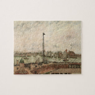 Puzzle Jetée des pilotes, Le Havre, Brumeux par Camille P