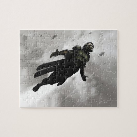 Puzzle " JETPACK PARAPROOPER : 1er Peloton (Horizontal)