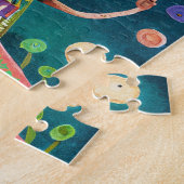 Puzzle Jeu amusant pour les enfants Colorful Alien (Côté)