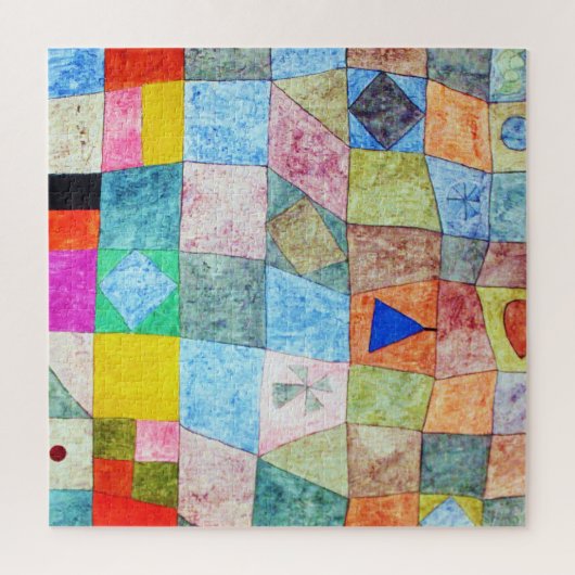 Puzzle Jeu convivial, Paul Klee (Vertical)