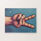 Puzzle Jeu d'activité de mosaïque à image cachée patrioti (Horizontal)