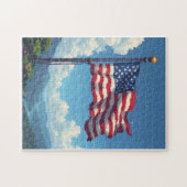 Puzzle Jeu d'activité de mosaïque à image cachée patrioti (Horizontal)