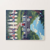 Puzzle Jeu d'activité de mosaïque à image cachée patrioti (Horizontal)