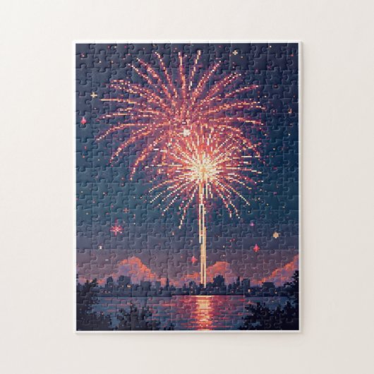 Puzzle Jeu d'activité de mosaïque à image cachée patrioti (Vertical)