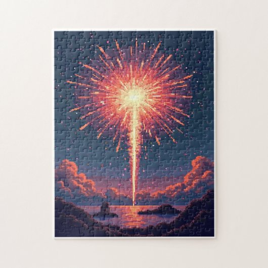 Puzzle Jeu d'activité de mosaïque à image cachée patrioti (Vertical)