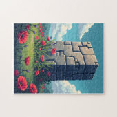 Puzzle Jeu d'activité de mosaïque à image cachée patrioti (Horizontal)