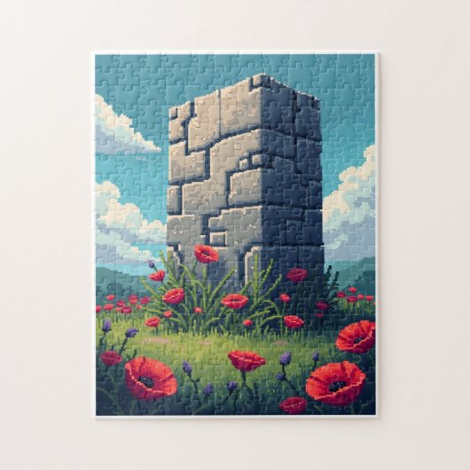 Puzzle Jeu d'activité de mosaïque à image cachée patrioti (Vertical)