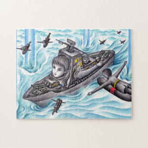 Puzzle Jeu de bataille navale.
