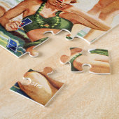 Puzzle Jeu de cartes à la plage par Alex Ross (Côté)