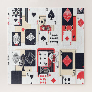 Puzzle Jeu de Cartes   Moderne Abstrait