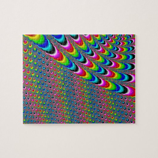 Puzzle Jeu de couleurs - Art fractal (Horizontal)
