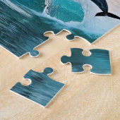 Puzzle Jeu de dauphins (Côté)