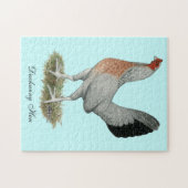 Puzzle Jeu de Duckwing Argent Hen (Horizontal)